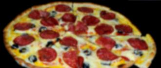 Быстрое приготовление пиццы в домашних условиях: рецепт Быстрый рецепт пиццы в духовке в домашних